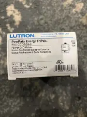 Lutron PowerPak Energi TriPak. RMJ-CC01-24-B