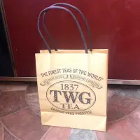 在飛比找Yahoo!奇摩拍賣優惠-新加坡 貴婦茶 TWG TEA 品牌紙袋 購物袋 手提袋 環