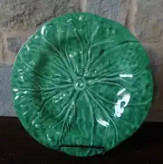 Gardeners Eden Cabbage Dinner Plates set/2 Green Melamine NWT bordallo pinhiero