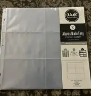 We R Memory Keepers 12 x 12 inch (4 x 6-Inch pockets) 3-Ring Album Photo Sleeve