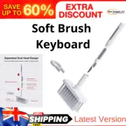 Hagibis Cleaning Soft Brush Keyboard 5-In-1 Multi-Function Cleaning Kit (Grey)