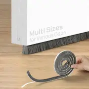 Hidden Door Draft Stopper for Bottom of Door, Premium Door Sweep for Interior