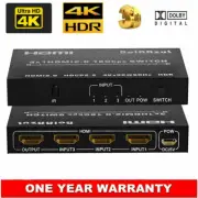 3 Way HDMI 2.0 Switch HDR 4K HDMI Switcher 3in1 out splitter for PS5 PS4 pro