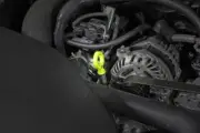 Perrin Loop Style Neon Yellow Aluminum Engine Oil Dipstick Handle