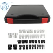 Nut and Bolt Thread Checker 23 Metric and 21 Inch in Case 44 PCS