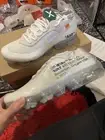 Nike Air VaporMax OFF-WHITE Part 2 2018 AA3831-100 Size 7.5