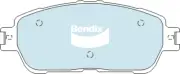 Bendix General CT Front Brake Pad Set for Lexus ES300 MCV30R 3.0L 1MZ-FE Petrol (for: Toyota)