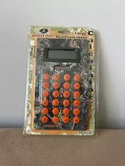 Mossy Oak Dual Power Solar Calculator 8 Digit Break Up Camo Camouflage NOS