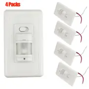 1-4 X Auto On/Off Infrared PIR Occupancy Vacancy Motion Sensor Light Lamp Switch