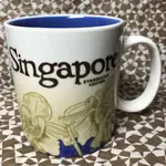 星巴克城市杯 STARBUCKS CITY MUG  新加坡  SINGAPORE 蘭花  16OZ