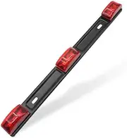 Rear Tail Lights 12V Tail Lights Board Red Brake Light Clearance Marker Light Lamp Waterproo Universal for Pickup Truck Trailer RV Rear Light Assemblies