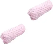 BESTonZON 2pcs Nursing Table Cover Stuff Changing Pad Change Table Refill Newborn Decor Humidifiers for Bedroom Bassinet Wall Stickers Items Changing Table Bed Comforter Pink Chemical Fiber