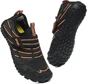 [PiDaGlobal] Children's Water Shoes, Beach Shoes, Boys and Girls, Swimming Shoes, Bathing Shoes, Quick-Drying Aqua Shoes, Lightweight, Non-Slip Barefoot Sports Shoes, Black, 34 EU