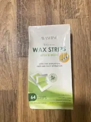 Avashine Legs & Body Wax Fast Depilation Strips 64 Strips EXP 02/2023