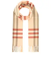 Burberry Giant Check Cashmere Scarf