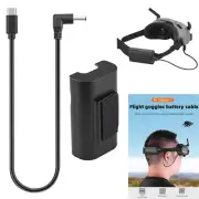 Case Headband Battery Storage Back Clip For DJI Avata FPV Combo Goggles 2
