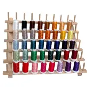 Ribbon Holder Organize 60 Spools Braiding Embroidery Thread Rack Holder Display