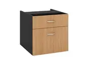 GP OMsystem Commercial Office Fix Desk Pedestal 1 Drawer & 1 File
