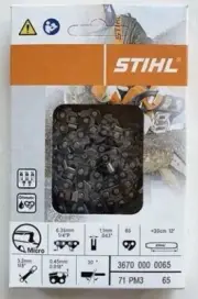 Chain Chainsaw Stihl Original 65 Mesh 71 PM3 65 Small Micro 36700000065