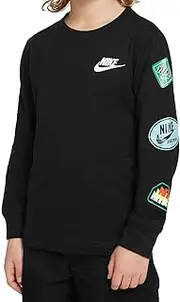 Nike Unisex Kinder Retro Sticker Ls Tee Sweater (1er Pack)