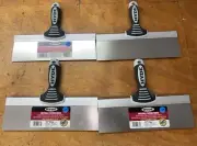 4 - Hyde Drywall Taping Knife 12” Flex Stainless Steel 09373