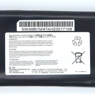 MSI BTY-L78 彎排線 電池 Tornado F5 Killer Edition SE F5W 17A21 1812 1814 1815 1816 S5-A1 S5-1060-77SH1