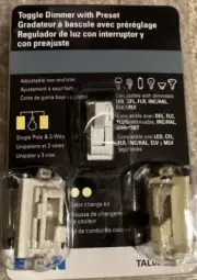 Eaton 0-amp Single Pole 3-way Color change kit LA-WH-IV Toggle Indoor Dimmer