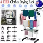 Folding Portable Heavy Duty Clothes Airer Laundry Dryer Hanger Horse Stand Rack