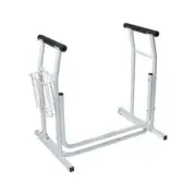Drive Stand Alone Toilet Safety Rail Assist Handle Bathroom SAfety Mobility New