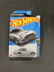 2024 HOT WHEELS ASTON MARTIN 1963 DB5 HW SCREEN TIME 7/10 JAMES BOND GOLDFINGER
