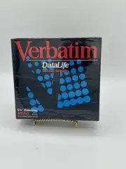 10 pack Verbatim MD2-D DataLife Double Sided Double Density 5 1/4" Diskettes New