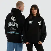 [Nena and Pasadena AFL] Carlton Blues AFL Fighter Hoodie Jet Black
