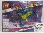 Rex's Rexplorer The Lego Movie 2 LEGO #70835 Instruction Book ONLY New Free Ship