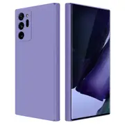 MCC For Samsung Galaxy Note20 Ultra 4G 5G Soft Liquid Silicone Shockproof Case Cover N985 N986 [Dark Purple]