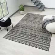 Alfresco 421 Charcoal Designer Rug