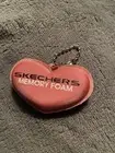 SKECHERS - Memory Foam Heart Keychain Key Ring Chain Fob