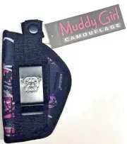 Muddy girl camouflage gun holster for Smith & Wesson 642 with 2 inch barrel