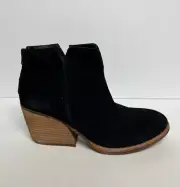 Kork Ease Womens Chandra Boot Black Suede Size US9 M EU40.5