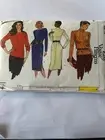 New Uncut FF Misses Size 14 Top or Dress Sewing Pattern, Vogue 7505