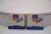 Union Pacific Railroad Matchbook Style Holder w 4 Logo Golf Ball Tees & Marker