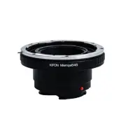 KIPON Adapter for Mamiya 645 Lens to Rangefinder Live View Leica M Typ 240 Body