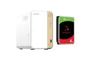 QNAP TS-262 2- Bay NAS with 1x 4TB NAS HDD Bundle