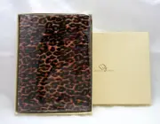 Graphic Image Notebook 9" Refillable Spiral Insert Haircalf Cover Leopard