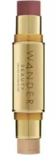 Wander beauty on the glow blush highlighter illuminator Petal Pink/Nude Glow