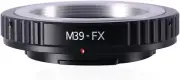 K&F Concept Manual Lens Adapter for M39 Screw Lens to Fujifilm Fuji X FX Cameras