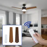 52" Ceiling Fan Remote Control w/ Light Reversible 6 Speed Memory Timer Function
