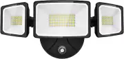 New 60W LED Dusk to Dawn Flood Light 6000LM IP65 Outdoor Security Fixture