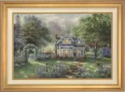 Thomas Kinkade Studios Springtime Memories 24 x 36 LE Canvas G/P Framed