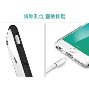 Apple iPhone 6/6s (4.7 吋) 高質感雙料材質 時尚黑色TPU軟邊框+PC硬背板 全覆式手機殼/保護套