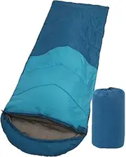 Sleeping Bags for Adults Backpacking Sleeping Bag Lightweight Waterproof- Cold Weather Sleeping Bag for Girls Boys Mens for Warm Camping Hiking Travel (Color : Lake Blue, Size : 1650g)